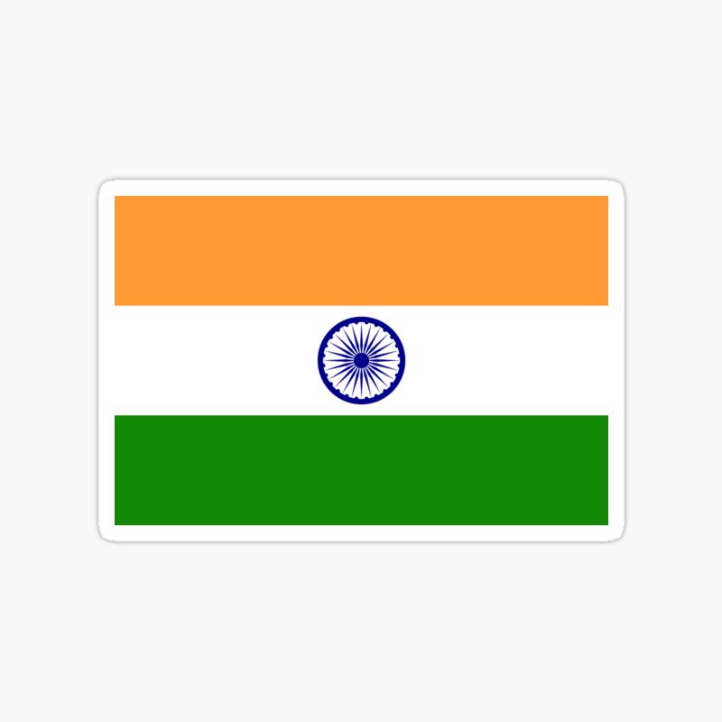 Buy Indian flag sticker Online at Best Prices in India - Sticker Press